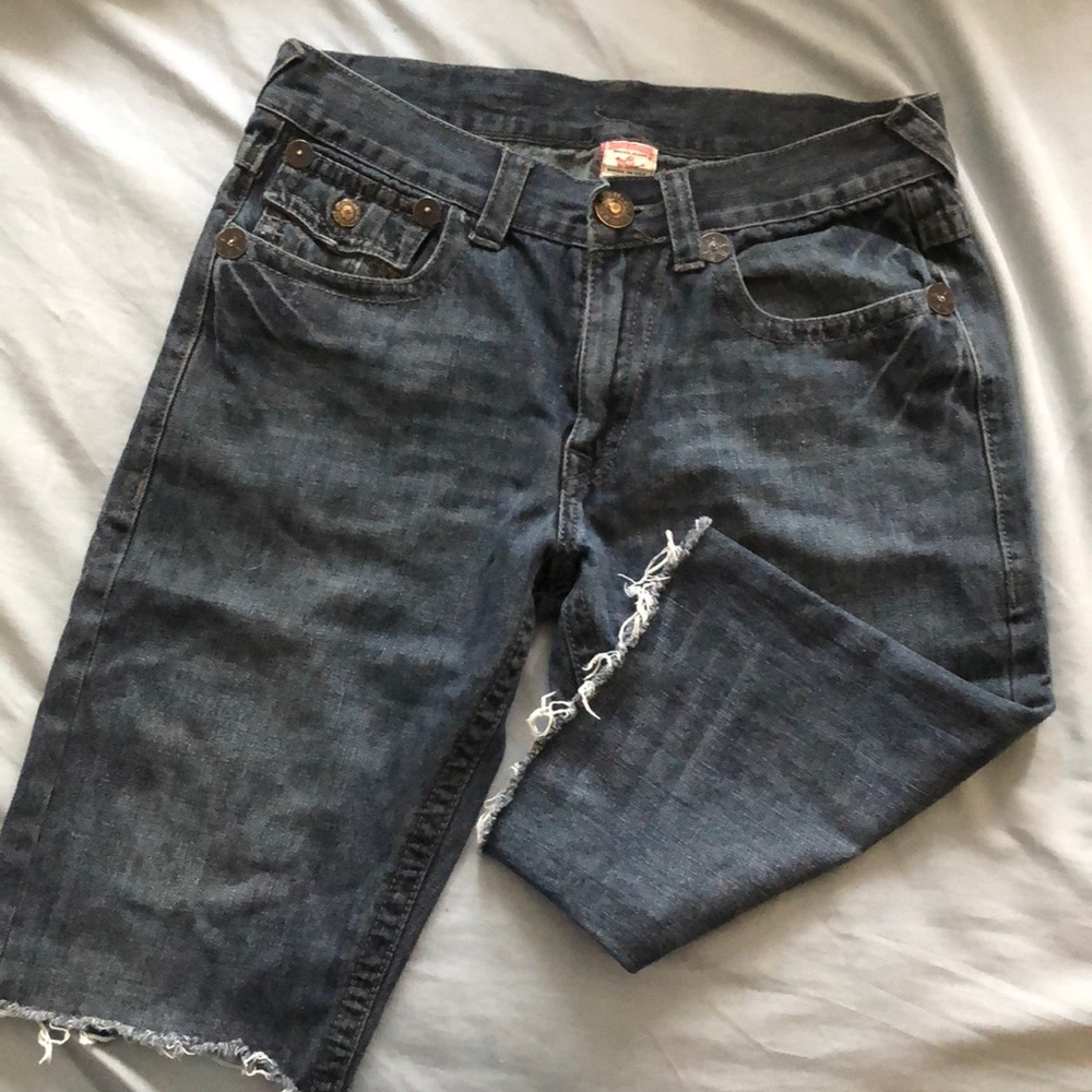 True religion jean shorts